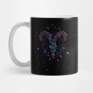 Floral Zodiac Sign Mug